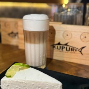 Pay de coco con limón