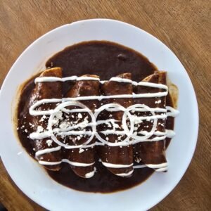 Emmoladas de pollo